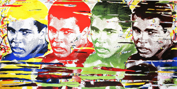 Mr. Brainwash, Legend Forever (Homage to Muhammad Ali)