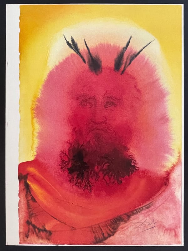 Salvador Dali, Bibla Sacra Gloria vultus Moysi (#18 The Glory of Moses face) , 1969