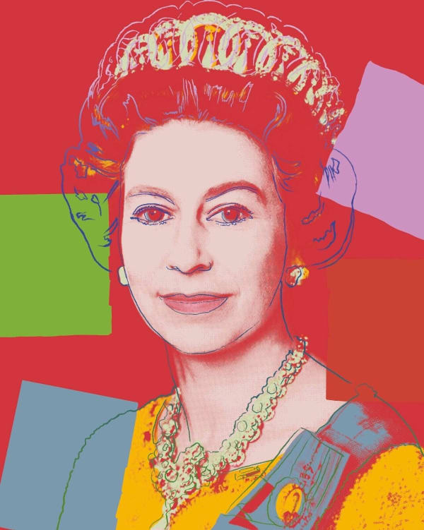 Sunday B. Morning - Queen Elizabeth II of the United Kingdom 334 (Yellow), 2022