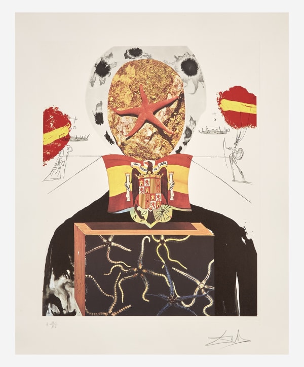 Salvador Dali, Surrealist King, 1971