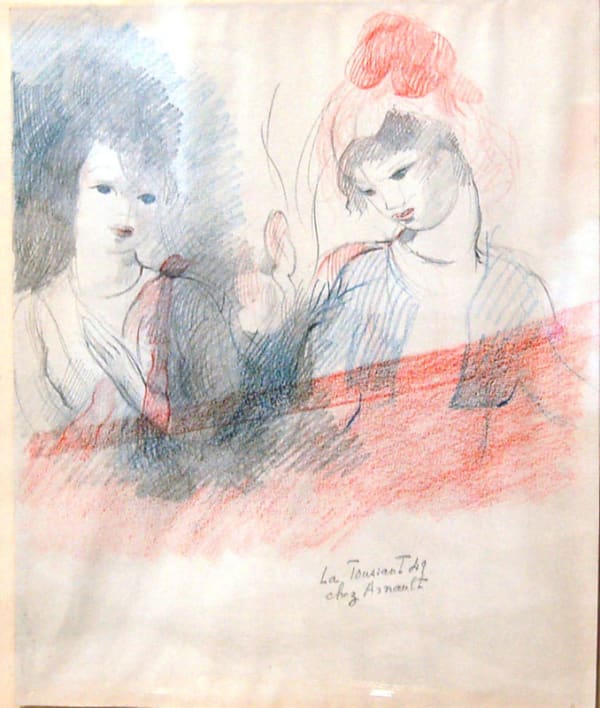 Marie Laurencin, Les Deux Amies, 1949