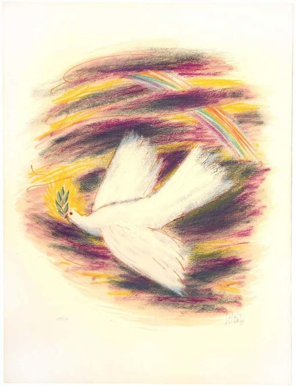 Reuven Rubin, II (And The Dove Came In To Him In The Evening), 1972