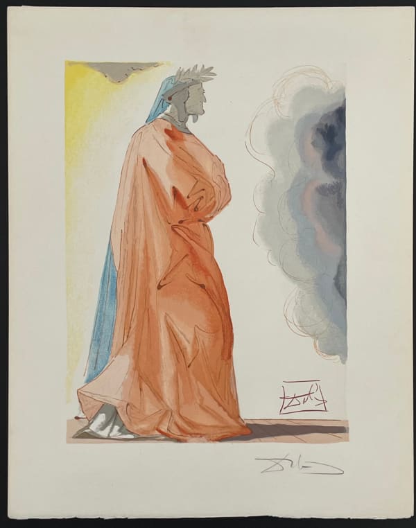 Salvador Dali, Divine Comedie Heaven Canto 1 , 1960