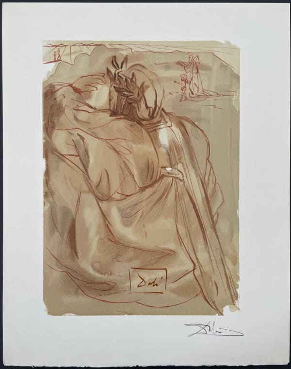 Salvador Dali, Divine Comedie Purgatory Canto 30, 1960