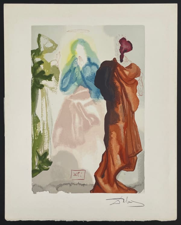 Salvador Dali, Divine Comedie Paradis Canto 33, 1960