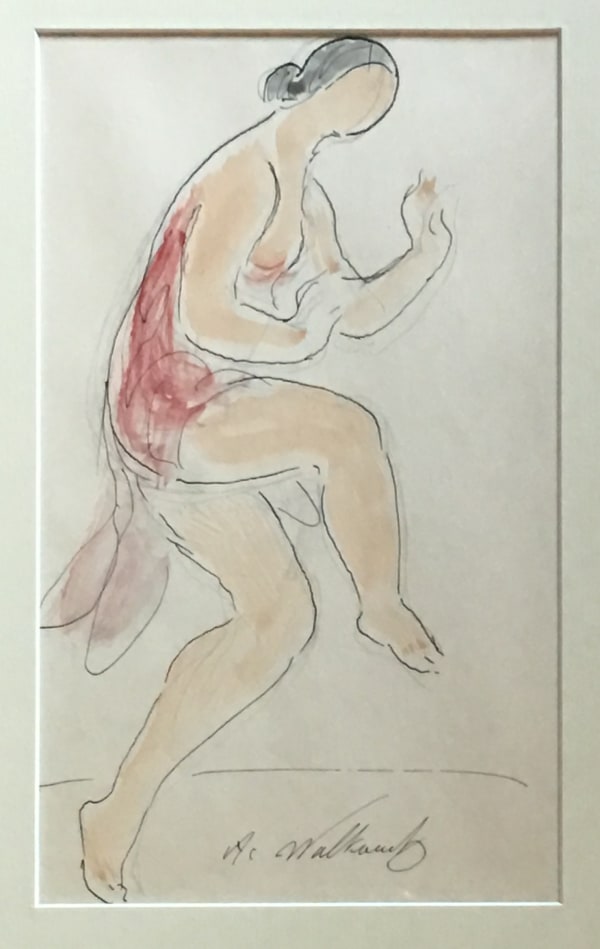 Abraham Walkowitz, Isadora Duncan, ca. 1910