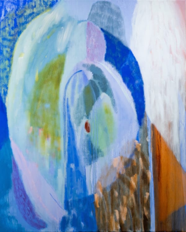 Rhiannon Inman-Simpson, Keep the lights on, oil on canvas, 80 x 100cm, 2025