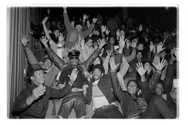 GRANDMASTER FLASH (JOSEPH SADDLER), WILD STYLE PREMIER, 1983 TIMES SQUARE.