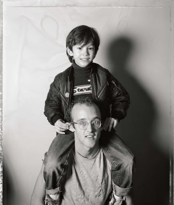 KEITH HARING & YUAN, 1984 APRIL 15TH, BIDLO – MIKE BIDLO’S WARHOL FACTORY RECREATION AT PS1, LIC, NY.