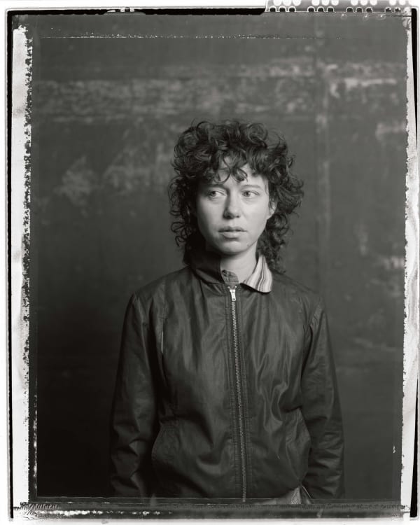 JUDY RIFKA, 1983 SEPTEMBER, BROOKLYN ARMY TERMINAL.