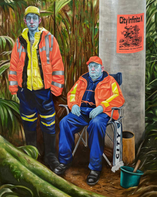 Damien Cifelli, Workers Beneath the City, 2024