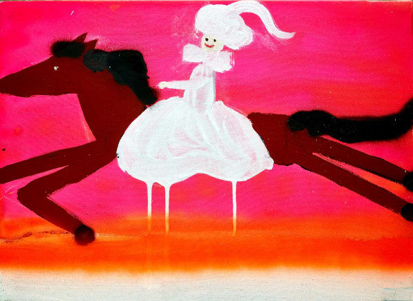 Gabrielle Graessle, n.t., 2025, acrylic on canvas