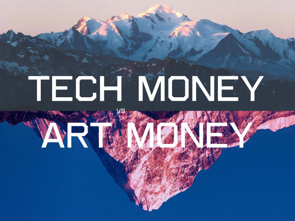 Rulton Fyder, TECH MONEY VS ART MONEY, 2021