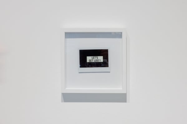 Michael Ullrich, Polaroid Series, 20 x 20 cm | Polaroid / White Object Frame, 2023