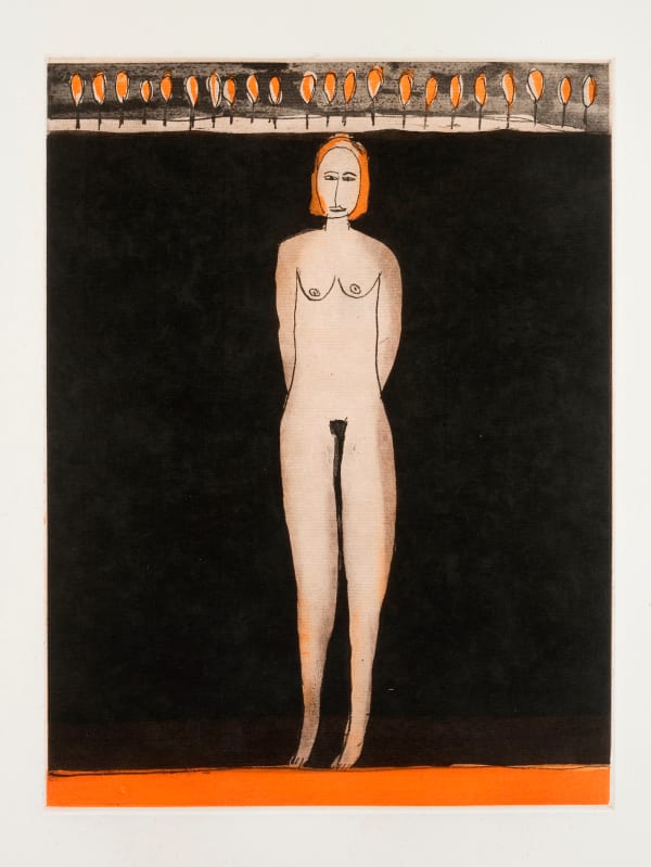 Andrzej Jackowski, Woman with Trees, 2009