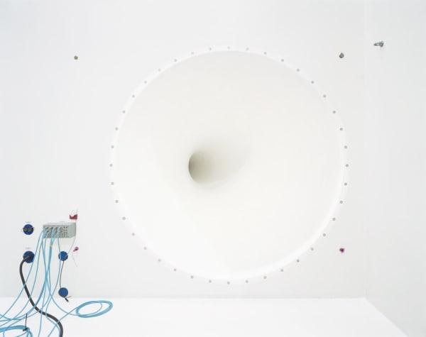 Edgar Martins, From the series The Rehearsal of Space and the poetic Impossibility to manage the Infinite, Horn of Acoustic Test Facility IABG Ottobrunn (Germany), 2014