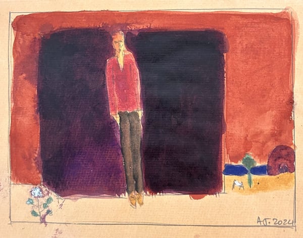Andrzej Jackowski, The Pine Tree by the Sea 2, 2024