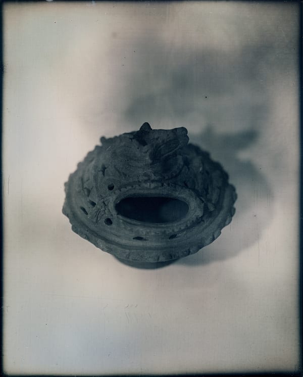 Takashi Arai, Jomon earthenware in the shape of an incense burner, Tochihora remains, BP 2500-3000, 27 September 2023