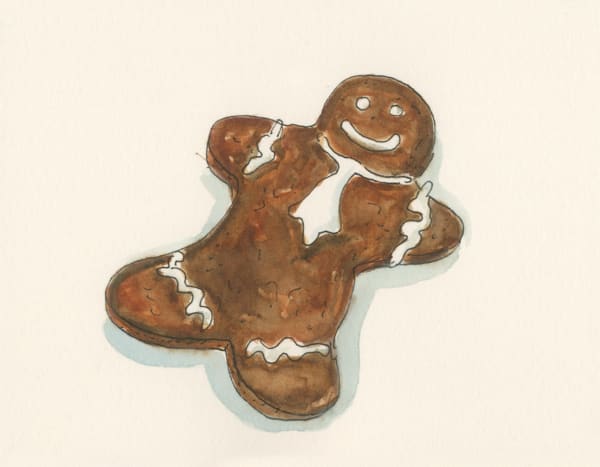 Christelle Tea, Vegan gingerbread, Neal street espresso, London, 2.XII.2024