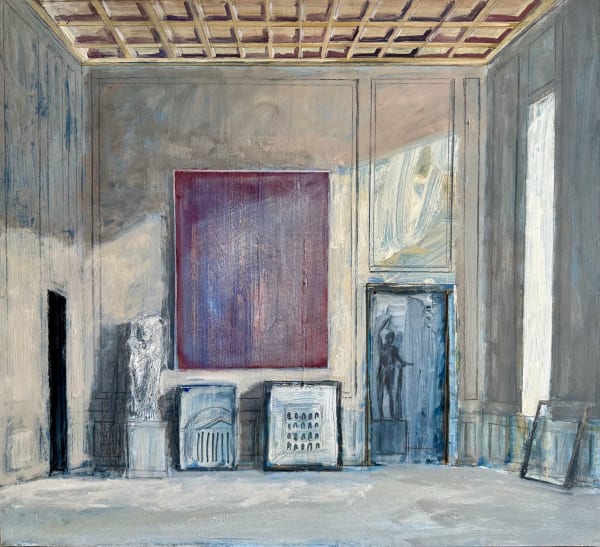 Pierre Bergian, The two sculptures, 2024