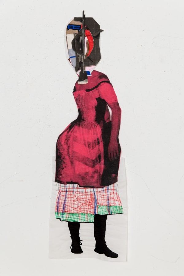 Sally Smart, The Choreography of Cutting (Mask Head), 2015