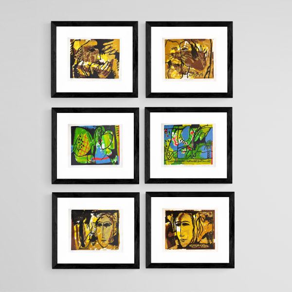 Dia Azzawi - Cities of Salt (Mudun al-Milh) , 1994