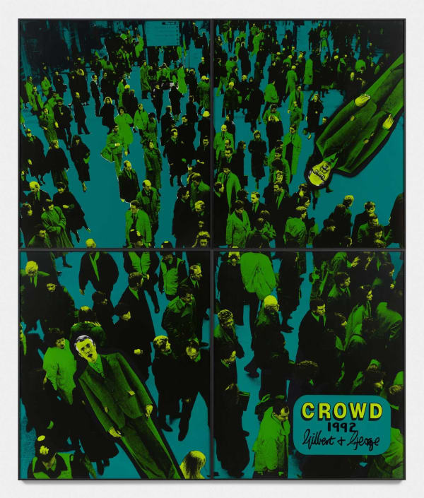 Gilbert & George, Crowd, 1992
