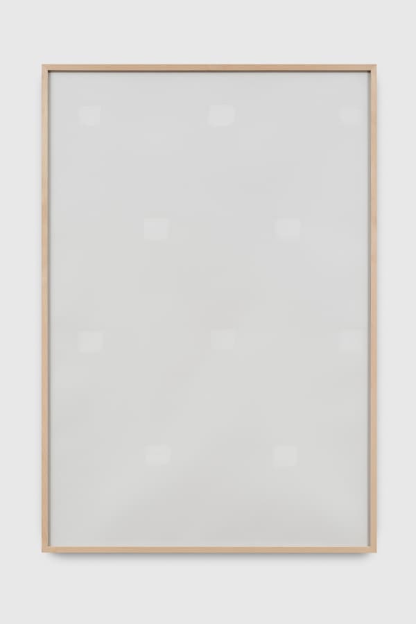 Niele Toroni, Empreintes de pinceau n°50 à intervales de 30 cm, 1991
