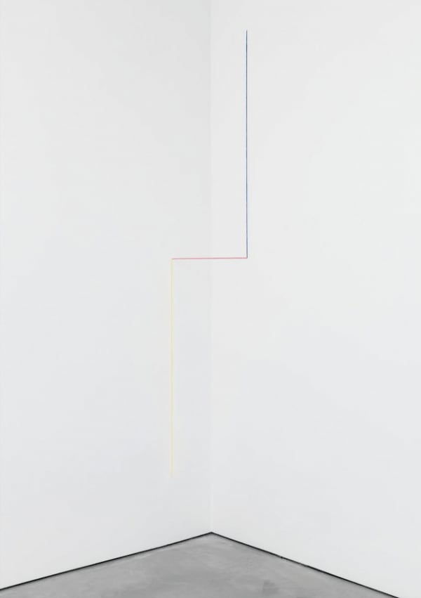 Fred Sandback, untitled, 1990