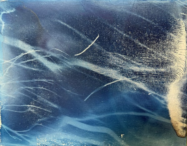 Stella Zhang, Shades of Blue Memory 5, 2024