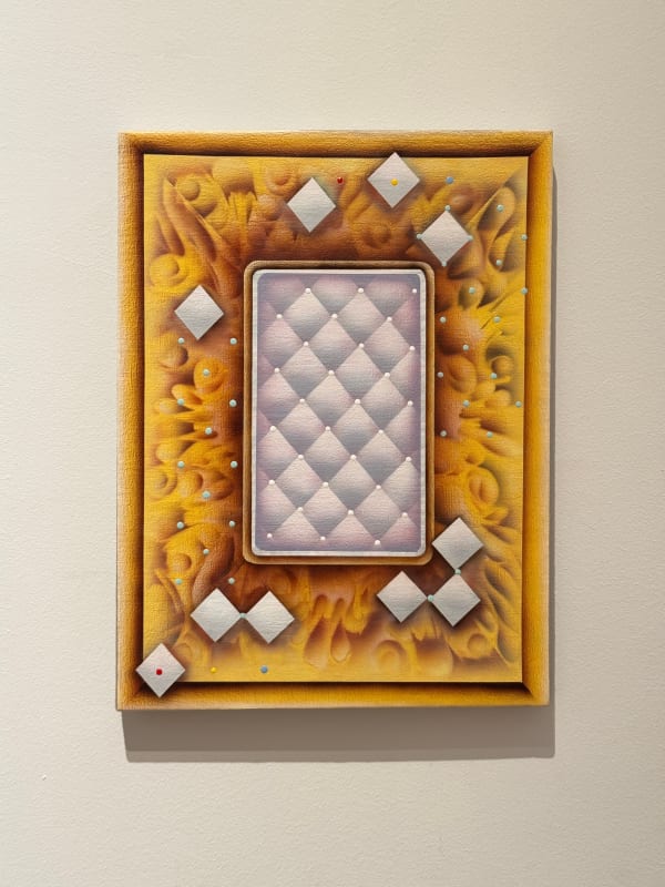 Sally Scopa, Quilted Frame, 2021