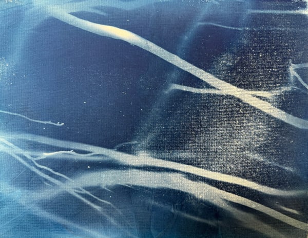 Stella Zhang, Shades of Blue Memory 1, 2024