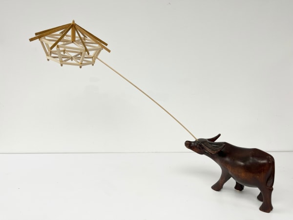 Michael Arcega, Untitled Study (Calabao and U Ph O), 2024