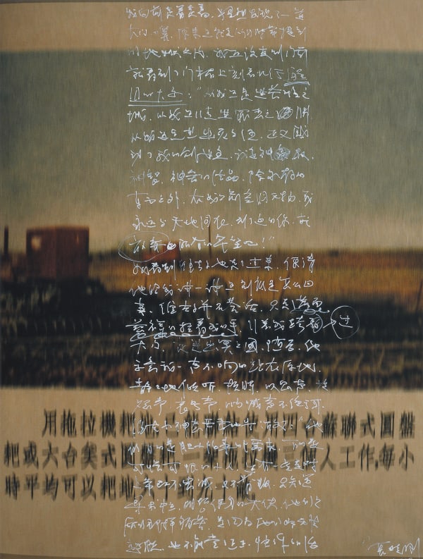 Zhang Xiaogang, Description: 2005-14《描述：2005-14》, 2005