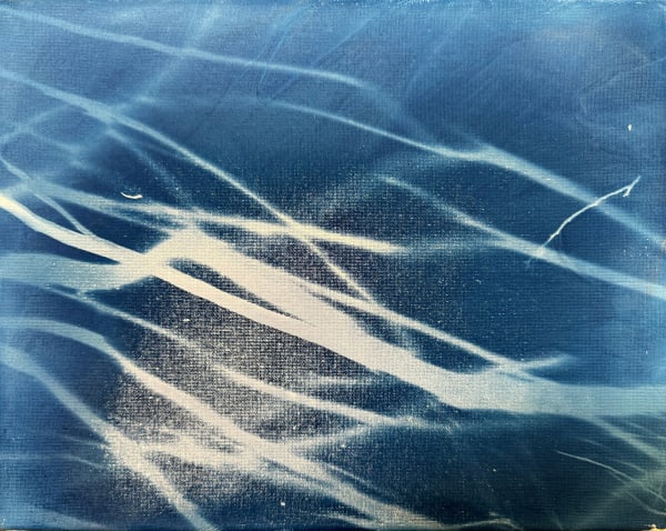 Stella Zhang, Shades of Blue Memory 6, 2024