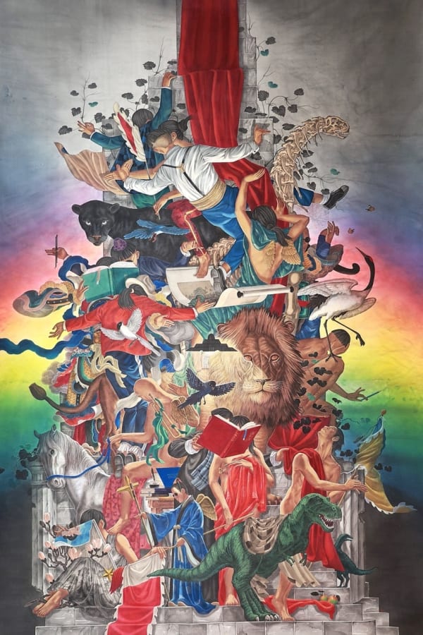 LYU Peng, 通天塔 The Tower, 2024