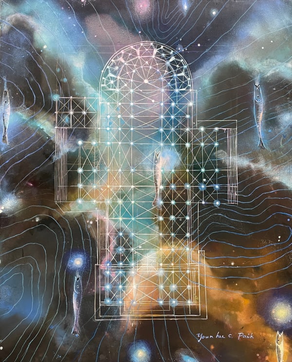 Younhee Paik, Cologne Cathedral - Ascending, 2014