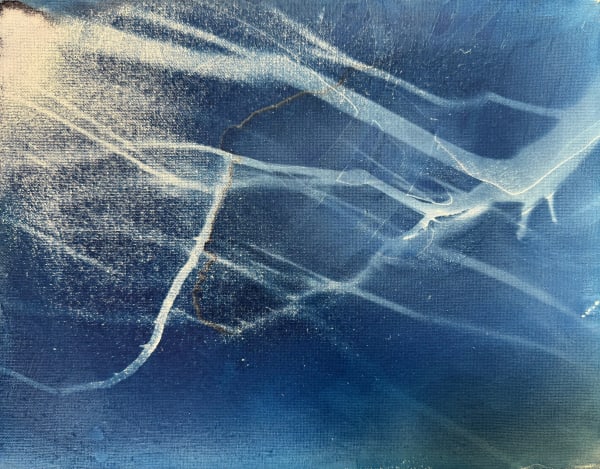 Stella Zhang, Shades of Blue Memory 3, 2024