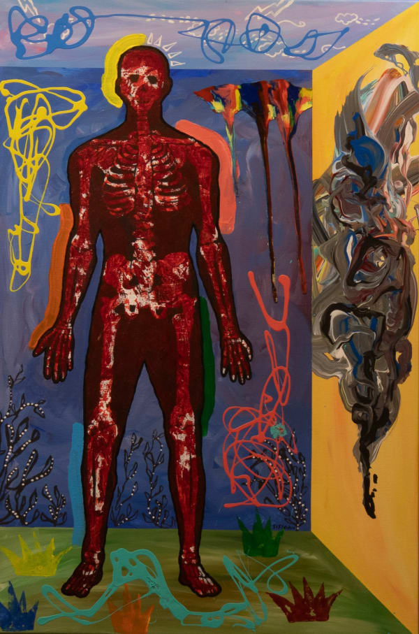 Jeffrey Sisican, Trinity of Man: Decay, 2022