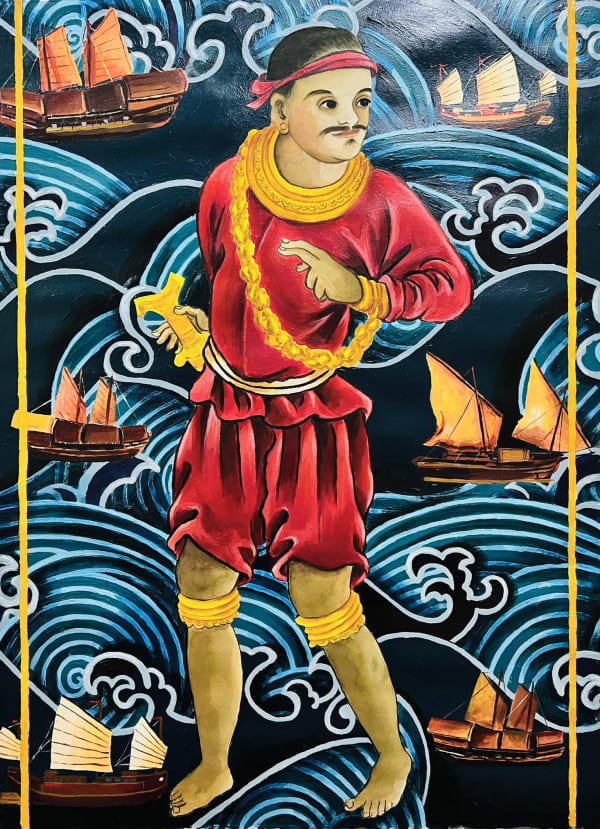 Bong Rafael, At the Crossroads of Maritime Trade, 2024