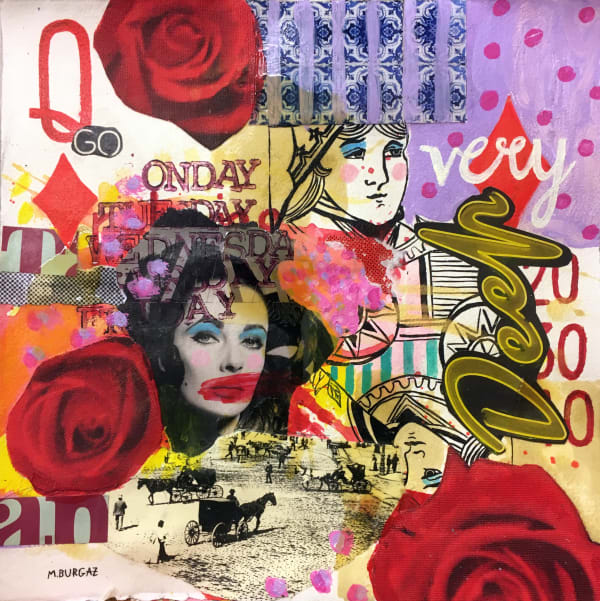 Maria Burgaz, Queen of Diamonds, 2022