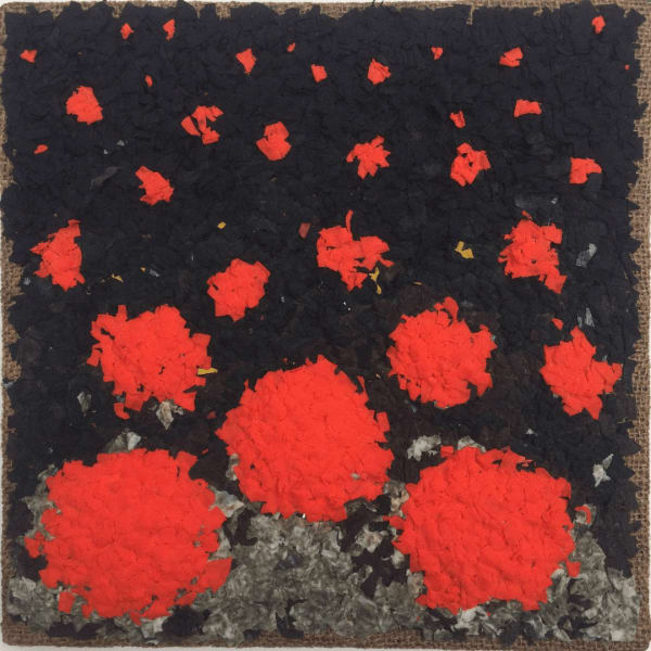 Karina Broce, Santan Series: Field of Dreams Santan ORANGE, 2022