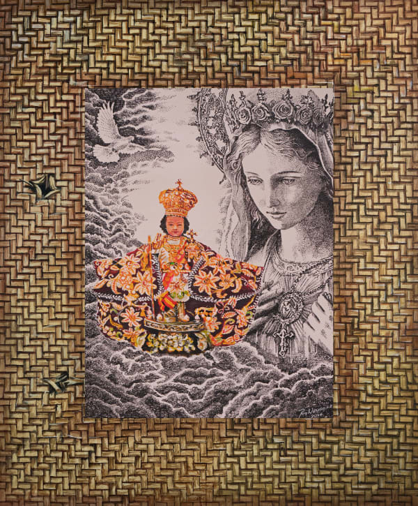 Rey Narvasa, Rattan Border, 2024