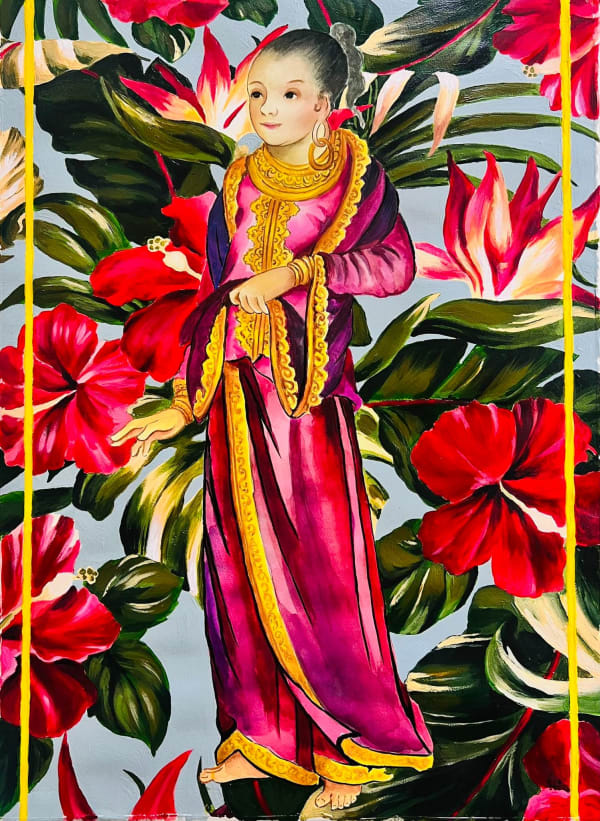 Bong Rafael, Silk and Gold, 2024