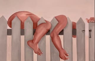 Julia Borja, On The Fence, 2024