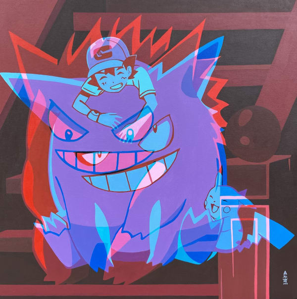 Peter Apuyan, Gengar’s Smile, 2024