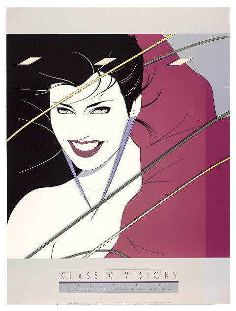 Barb Choit, Patrick Nagel, "Rio," Fine Art Poster, UV Exposure Time Two Weeks #2, 2009