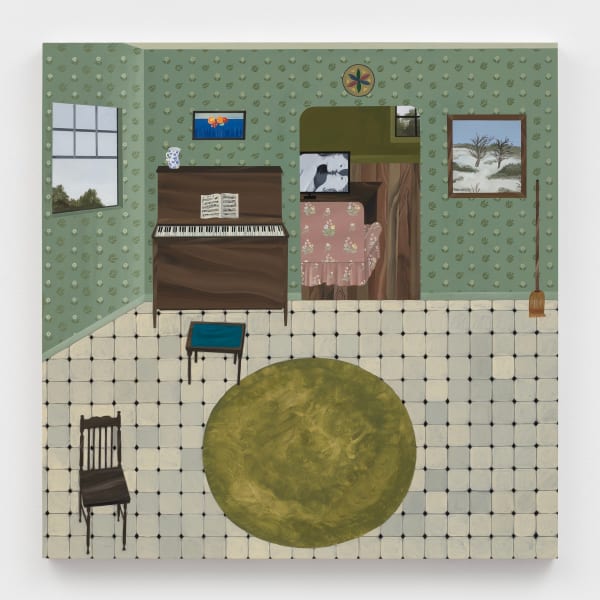 Anne Buckwalter, Kissing Scene, 2022