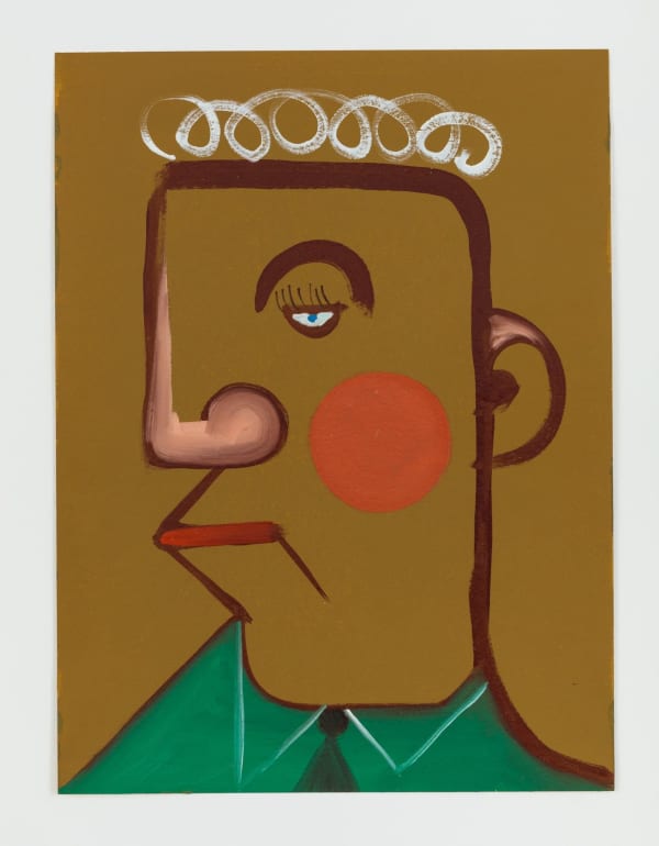 Leonhard Hurzlmeier, Untitled (George Baselitz irgendwie), 2014