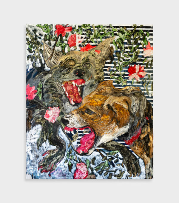 Bernadette Despujols, Perros y flores, 2023